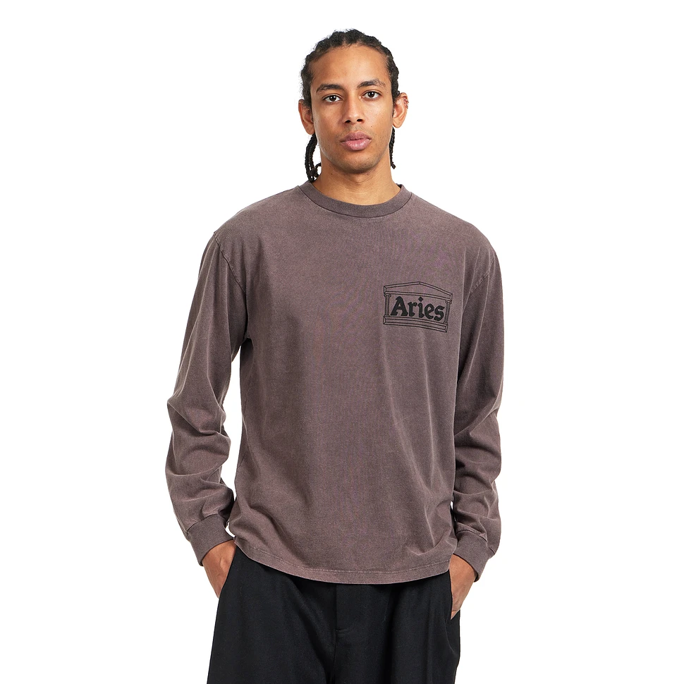 Aged Temple LS Tee