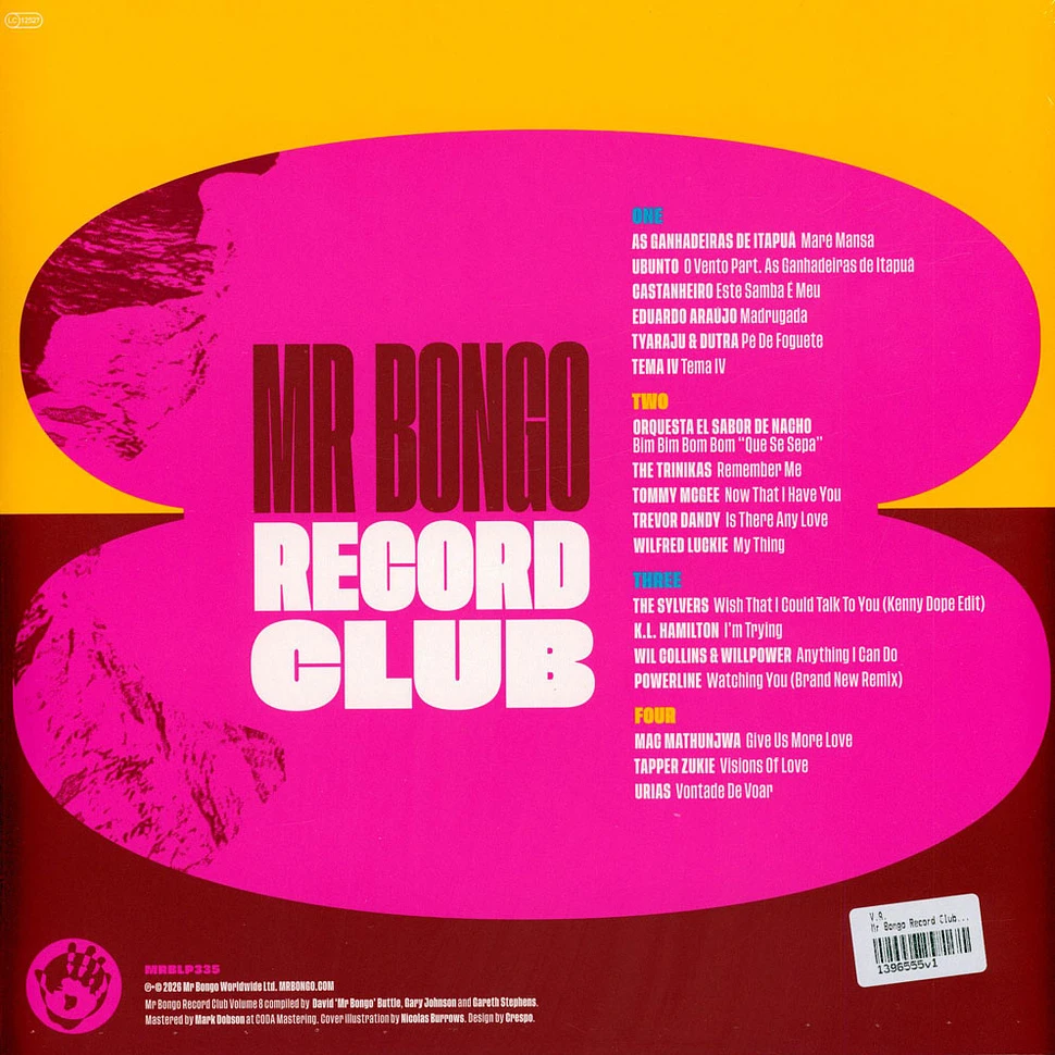 V.A. - Mr Bongo Record Club Volume 8 Black Vinyl Edition