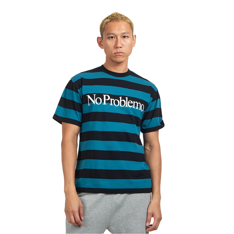 No Problemo Stripe SS Tee