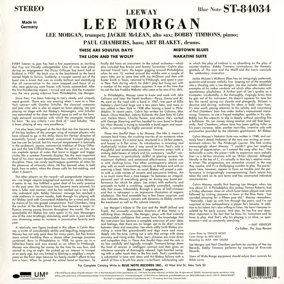Lee Morgan - Lee-Way