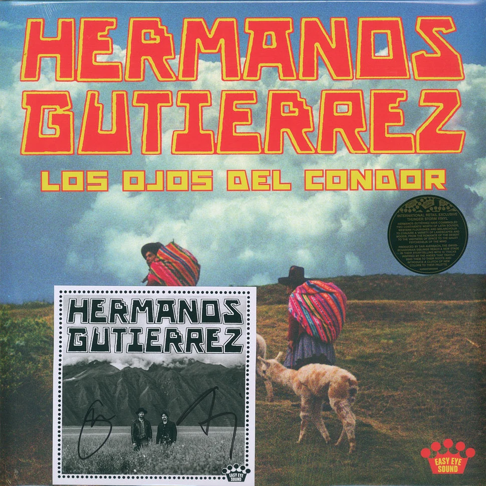 Hermanos Gutiérrez - Los Ojos Del Condor HHV Exclusive Thunder Storm Vinyl Edition w/ Signed Artcard