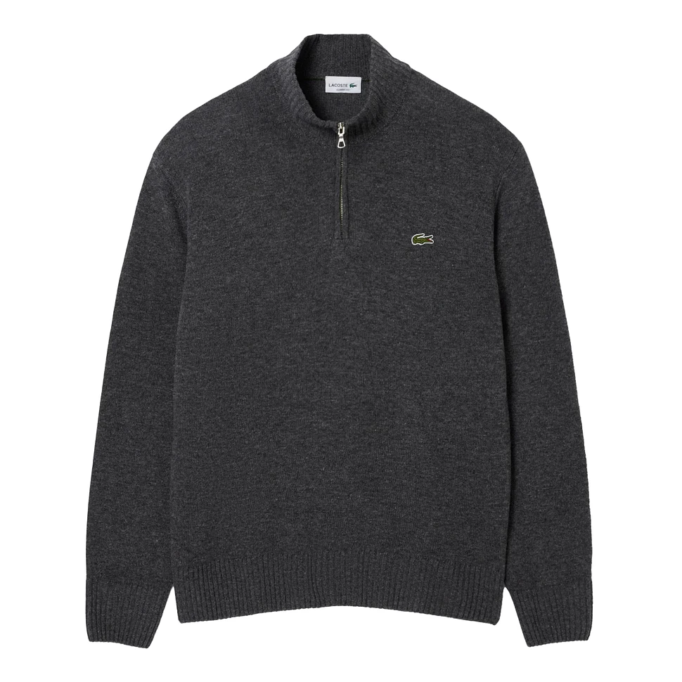 High Neck Half Zip Sweater