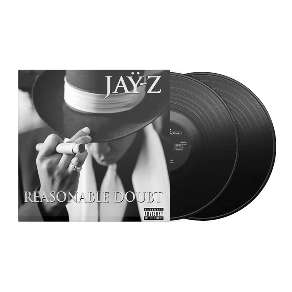 Jay-Z - Reasonable Doubt Black Vinyl Edition