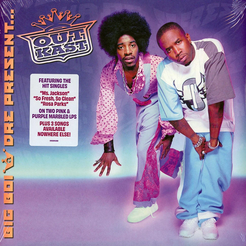 OutKast - Big Boi & Dre Present....Outkast Purple Marbled Vinyl Edition