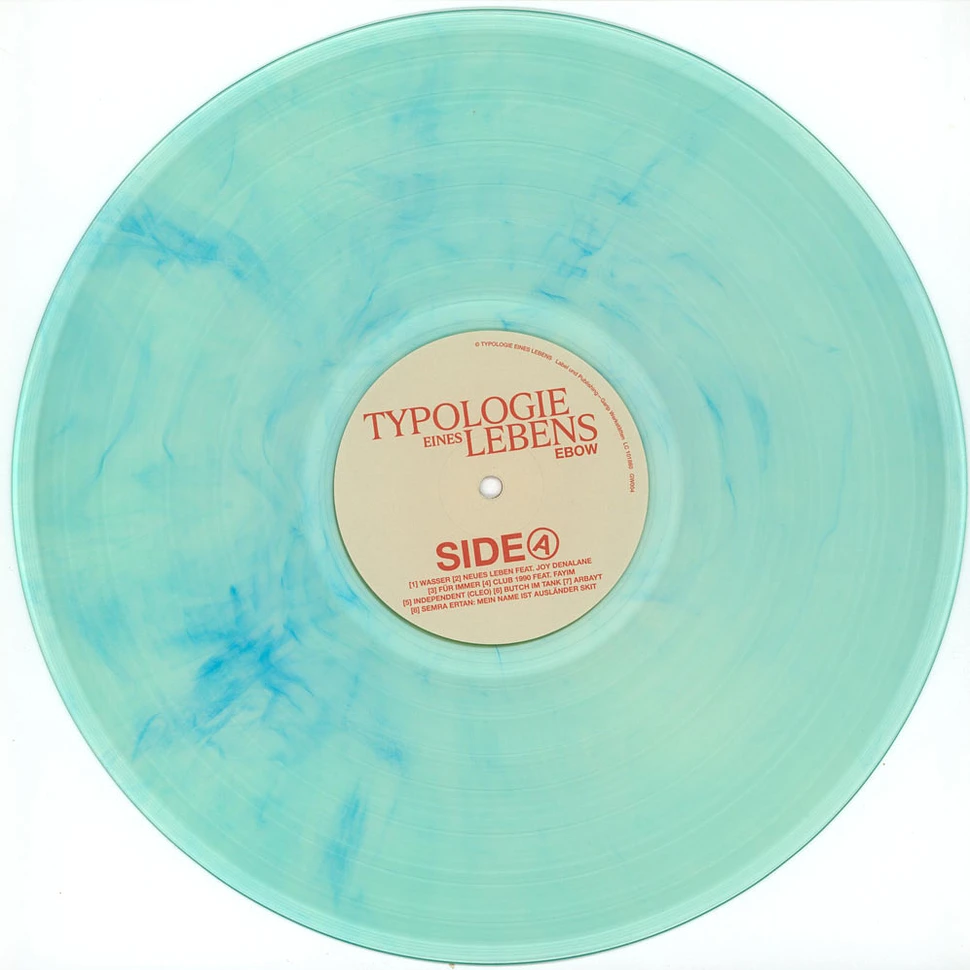 Ebow - Typologie Eines Lebens Clear Blue Vinyl Edition