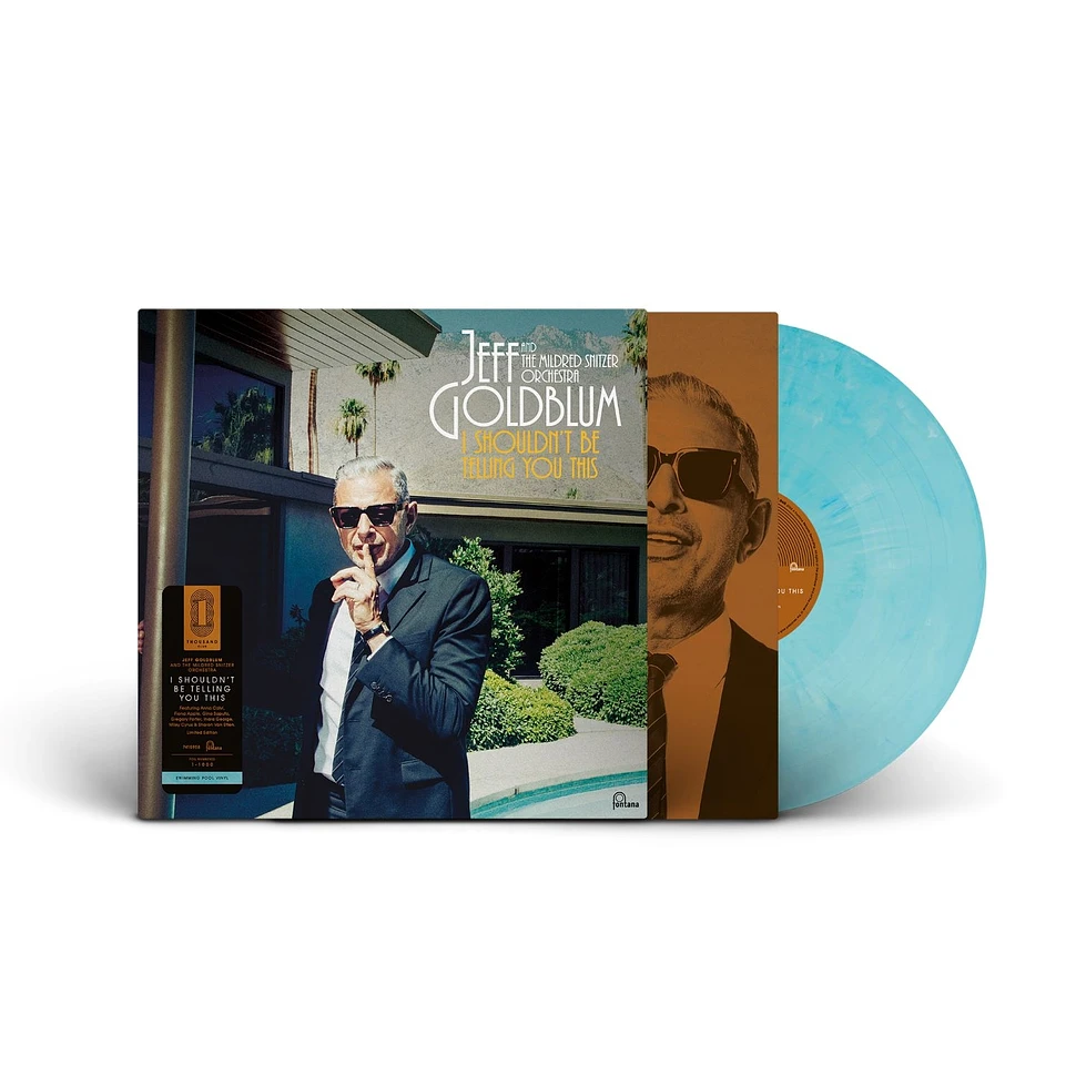 Jeff Goldblum & The Mildred Snitzer Orchestra - I Shouldn't Be Telling You This (Thousand Club) HHV GSA Retail Exclusive Vinyl Edition